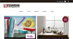 Desktop Screenshot of posaasen.com