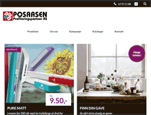 Tablet Screenshot of posaasen.com